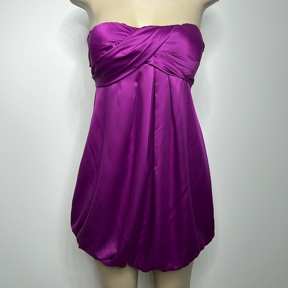 Robe De Cocktail Twenty One Femme - Taille M - Violet Foncé - Sans Manches - Lavable Machine